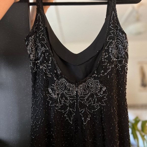 Vintage Cache beaded silk dress - Picture 5 of 5